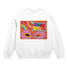 ぴくちゃー55の大好き Crew Neck Sweatshirt