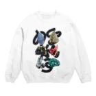 Parallel Imaginary Gift ShopのSUPER GEMS POWER Crew Neck Sweatshirt