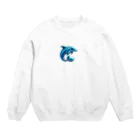 ZUCCOの開放感溢れるイルカたち🐬 Crew Neck Sweatshirt