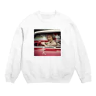 あっくす。の暴走老人シリーズ Crew Neck Sweatshirt