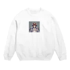 干支シティの午の花嫁 Crew Neck Sweatshirt