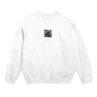 gabliel.の泥遊びをする子ども Crew Neck Sweatshirt