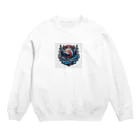 【volleyball online】のLINEスタンプ風 Crew Neck Sweatshirt