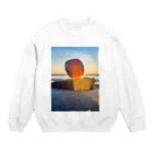 ARTPARTNERの 朝焼けのりんご　 Crew Neck Sweatshirt