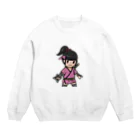 ninjayaの咲耶（クリプト忍者） Crew Neck Sweatshirt