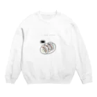 ハニービートのI LOVE GYOZA Crew Neck Sweatshirt