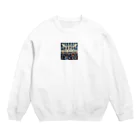 たてっぴのショップの80年代を彷彿とさせる、ノスタルジックな光景が広がる一枚 Crew Neck Sweatshirt