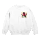 Mioキャンバスの夢工房　 の薔薇のキャラクター第３弾 Crew Neck Sweatshirt