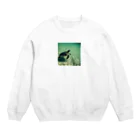 hinn-ketuの２、明日へ向かって泳ぐカメ Crew Neck Sweatshirt