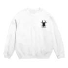 North Oneのノコギリクワガタ Crew Neck Sweatshirt