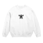 KIKiのバーベルスクワット Crew Neck Sweatshirt