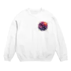 science closet（科学×ファッション）の惑星の化学反応式 Crew Neck Sweatshirt