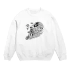 DAo SHOPのじぃじは今日も夢の中 Crew Neck Sweatshirt