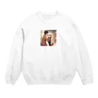 くぷくぷの豆柴物語 Crew Neck Sweatshirt