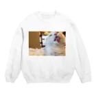 ニシキネコの神経質 Crew Neck Sweatshirt