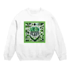 jacoeのGreen is the New Black Crew Neck Sweatshirt