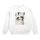 meyl29のコーヒーと。 Crew Neck Sweatshirt