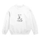 KIILOのコーヒーブレイク Crew Neck Sweatshirt