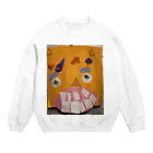 ポコ天市場の鬼DAZO〜 Crew Neck Sweatshirt