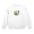 Kai🐚の幸せを呼ぶコウノトリ2/Stork of Happiness2 Crew Neck Sweatshirt