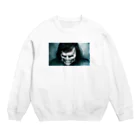 Indoor-yaのホラー Crew Neck Sweatshirt