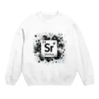 science closet（科学×ファッション）の元素シリーズ　~ストロンチウム Sr~ Crew Neck Sweatshirt