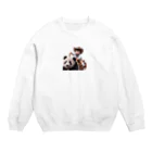 taka-kamikazeの赤ちゃんカウボーイ Crew Neck Sweatshirt