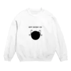 さやえんどうのハッピーバースデーガール Crew Neck Sweatshirt