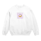 ドット絵調理器具のドット絵「バナナ」 Crew Neck Sweatshirt