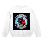 Bumps Design Collectionの水道屋さんシリーズ～てんてん君 Crew Neck Sweatshirt