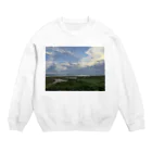 kenty0の釧路湿原 Crew Neck Sweatshirt