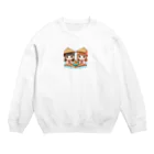 oura12のお正月が終わり、ひな祭りの季節がやってきました！ Crew Neck Sweatshirt