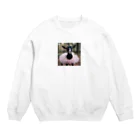 PATANOのバレリーナヤギちゃん Crew Neck Sweatshirt