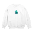 妄想ポテトのスライム妖怪 Crew Neck Sweatshirt