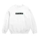 Identity brand -sonzai shomei-のSAKURA Crew Neck Sweatshirt