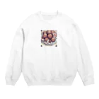 kawaiidoubututatiのトリュフ塩タコ焼き Crew Neck Sweatshirt