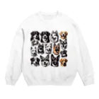 dogfulのかっこいい大型犬 Crew Neck Sweatshirt