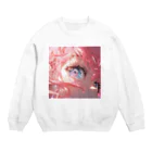 ぶーたんの魔法の瞳 Crew Neck Sweatshirt