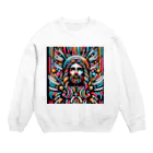 Kuris-DesignのThanks GOD,I'm alive. Crew Neck Sweatshirt