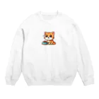 GRAPHLABOのオアズケコネコ Crew Neck Sweatshirt