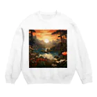 AQUAMETAVERSEの朝の穏やかな雰囲気 Marsa 106 Crew Neck Sweatshirt