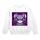 naoyukiszのぷんぷん チンチラ Crew Neck Sweatshirt