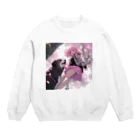 ぶーたんの公園の友情 Crew Neck Sweatshirt