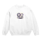 音楽ルー106のライクま Crew Neck Sweatshirt