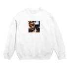 yura6200の猫ちゃん　v8 Crew Neck Sweatshirt