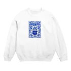 (っ◔◡◔)っ ♥ Le Petit Trésor ♥の花の詩カップ(The Flower Poetry Cup) Crew Neck Sweatshirt