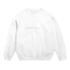 karurasworksのだるだるにゃんこ Crew Neck Sweatshirt