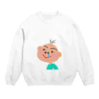 ザ☆めんまのお店の笑太郎（えみたろう） Crew Neck Sweatshirt