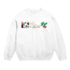 Gasya_Molkkyのガシャちゃんねるバナータイプ Crew Neck Sweatshirt