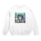 ☆KOKORAY☆のゴンズイちゃん Crew Neck Sweatshirt